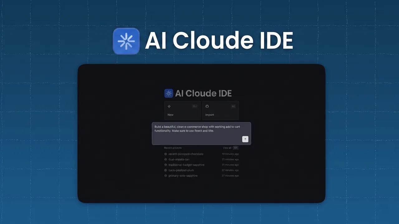 AI-Powered Cloud IDE