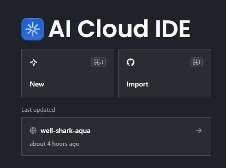 AI-Powered Cloud IDE
